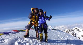 Bielefelderin besteigt als erste deutsche Frau den Mount Everest ohne Atemmaske