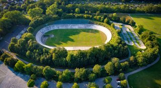 Bielefelder Radrennbahn wird interaktives Denkmal