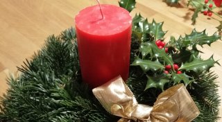 Last-Minute-Idee: So gelingt der selbst gemachte Adventskranz