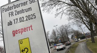 Ortsdurchfahrt Hövelhof wird gesperrt - Baustelle an Paderborner Straße