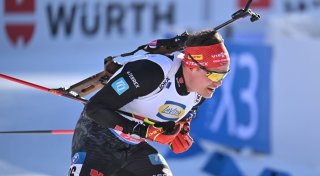 Horn läuft im WM-Einzel auf Rang sieben - Gold für Perrot