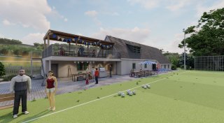Coole Dachterrasse: Kleiner Bielefelder Verein überrascht mit großen Plänen