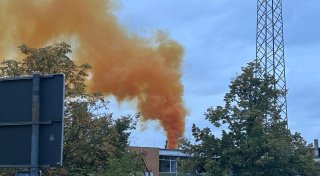 Gaswolke tritt nach Chemieunfall aus - Zwei Verletzte