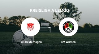 TuS Bexterhagen behauptet sich mit knappem Sieg gegen den SV Wüsten