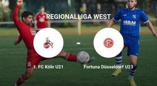 Sieg für Fortuna Düsseldorf U23 gegen 1. FC Köln U21