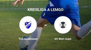 SV Werl-Aspe erringt knappen Erfolg gegen TuS Asemissen