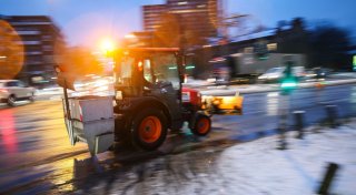 Kurzes Wintergastspiel im Norden mit Verkehrsproblemen
