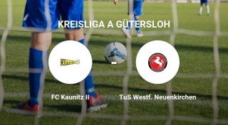 Remis im Duell zwischen dem FC Kaunitz II und dem TuS Westf. Neuenkirchen
