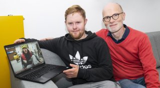 Heftig umstrittenes Bielefelder Fahrradvideo - für Julius (21) war es ein großer Traum