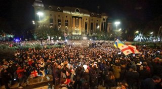 Wahlbetrug? Proteste in Georgien - Zurückhaltung im Westen