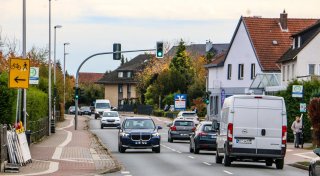 Warum wegen einer 80-Meter-Baustelle in Herford kilometerlange Umleitungen nötig sind