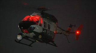 Nächtliche Personensuche: Polizeihubschrauber reißt Bielefelder aus dem Schlaf