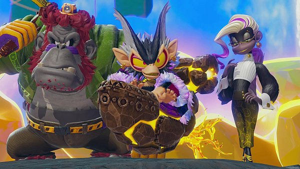 Die fiese Void Company hat uns unseren Schatz geklaut. Auf dem Weg zum Erdkern nehmen wir die Verfolgung auf. - © Nintendo