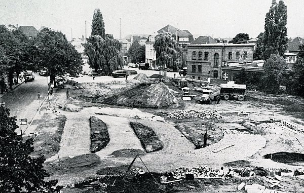 Das alte Hotel ist verschwunden. - © Sammlung Jach