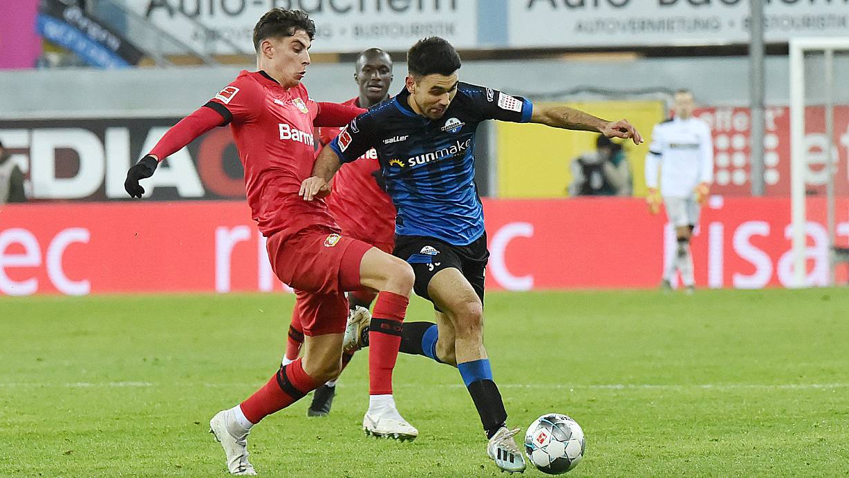 SCP-Akteur Gerrit Holtmann (r.) brachte nach der Pause Schwung. Doch Kai Havertz (l.) sorgte für die Entscheidung. | © Wilfried Hiegemann
