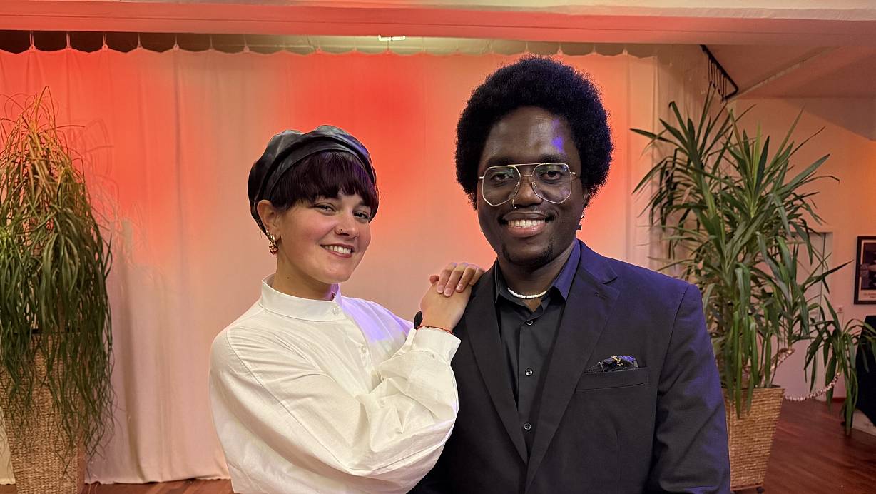Zwei Menschen, eine Leidenschaft: Kizomba ist für Giorgia Pattaro (l.) und Kinkela Matondo mehr als Tanz – es ist Kultur und Verbindung. | © Sevim Hangül