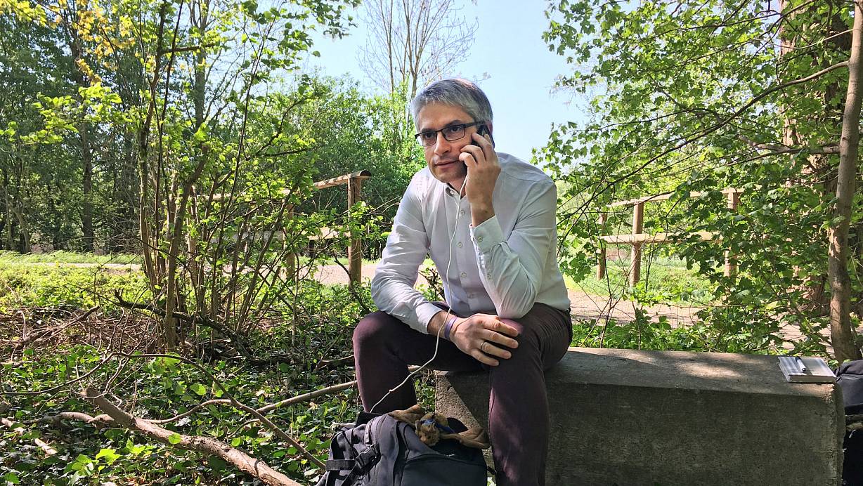 Konferenz im Schongebiet: Grünen-Politiker Giegold. | © Florian Pfitzner