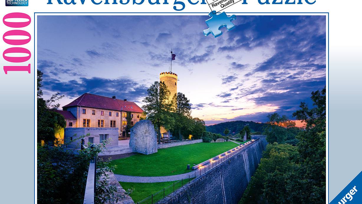 Ravensburger: Die Sparrenburg ist ein beliebtes Puzzlemotiv. | &copy; PR