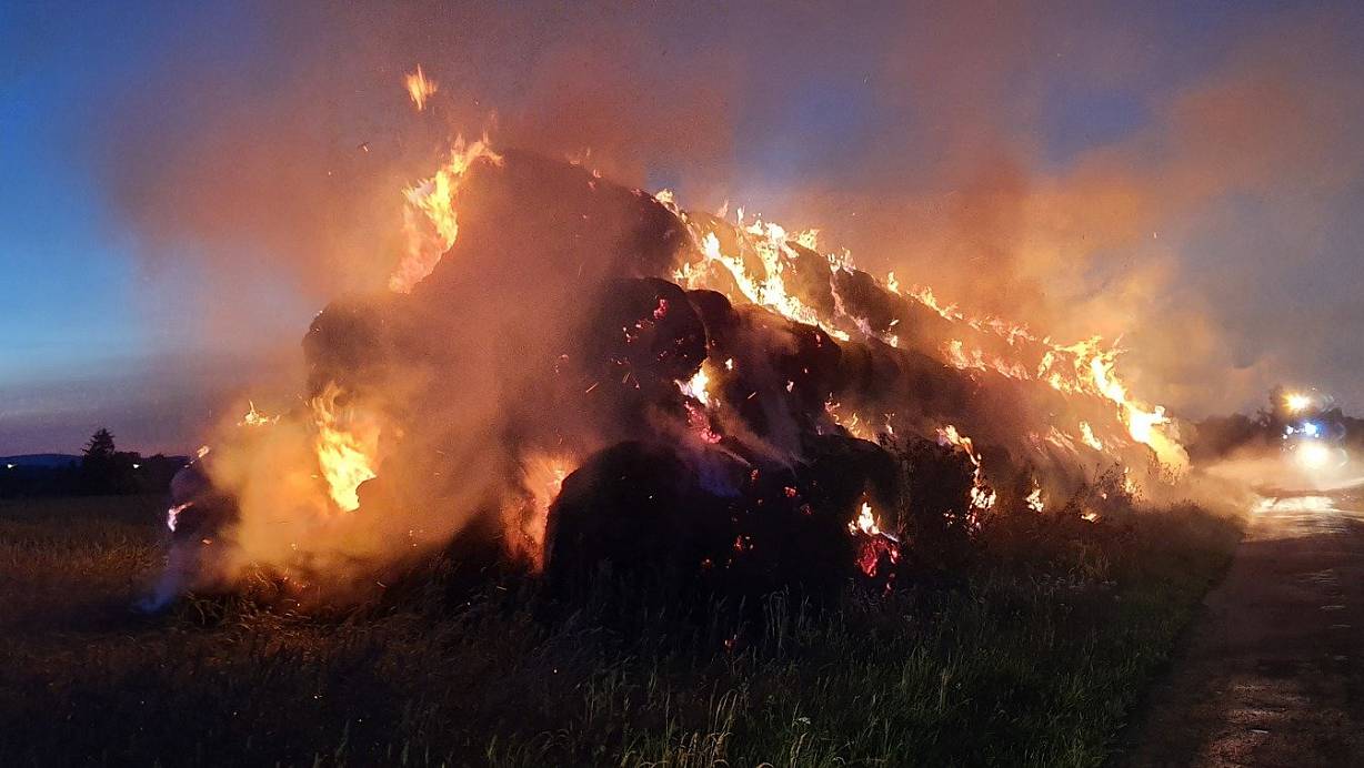 Die Flammen waren schon von weitem zu sehen. | © Dirk Bergmann