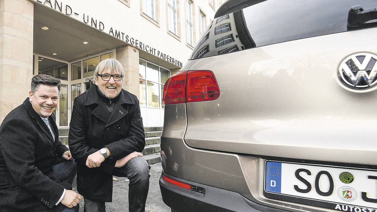 Trennen sich: VW muss Wolfgang Jüttemeiers Tiguan zurücknehmen. So will es das Landgericht Paderborn.  Foto: Marc Köppelmann | © www.sportpictures.de