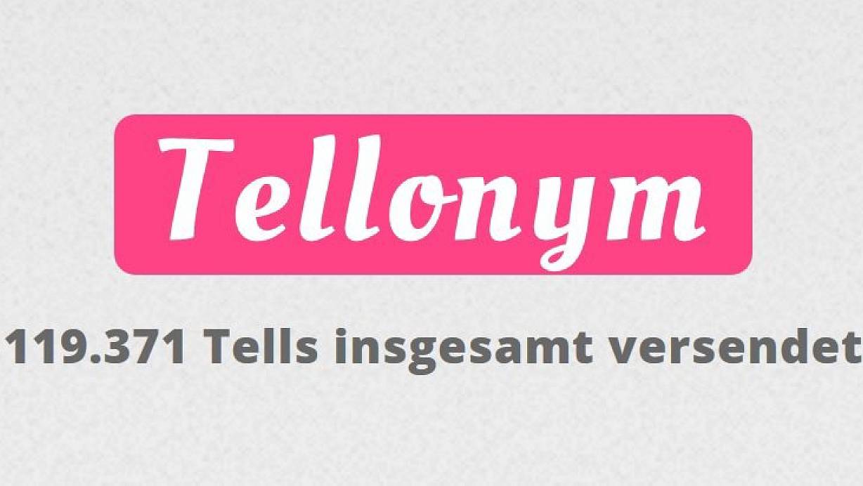 Internet: Die Plattform Tellonym hat bereits mehr als 10.000 aktive Nutzer. Schon bald soll es eine App geben. | © Screenshot Tellonym