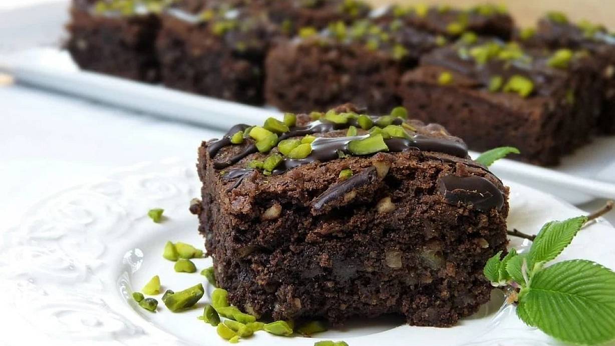 Gehaltvoll: Das Pärchen aus Bad Oeynhausen hatte - statt wie bei diesem Brownie Pistazien - etwas andere Zutaten benutzt. | © Pixabay