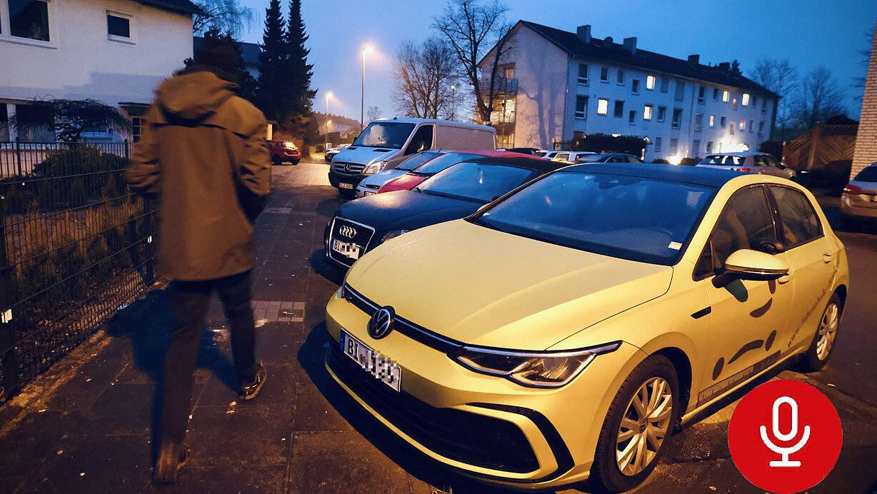 Versuchtes Tötungsdelikt Am Stadion, Unbekannter würgt Frau (53) von hinten bewusstlos und verletzt sie lebensgefährlich. Das Opfer ist Fahrlehrerin und fuhr einen auffälligen gold-gelben Fahrschul-Wagen. | © Sarah Jonek