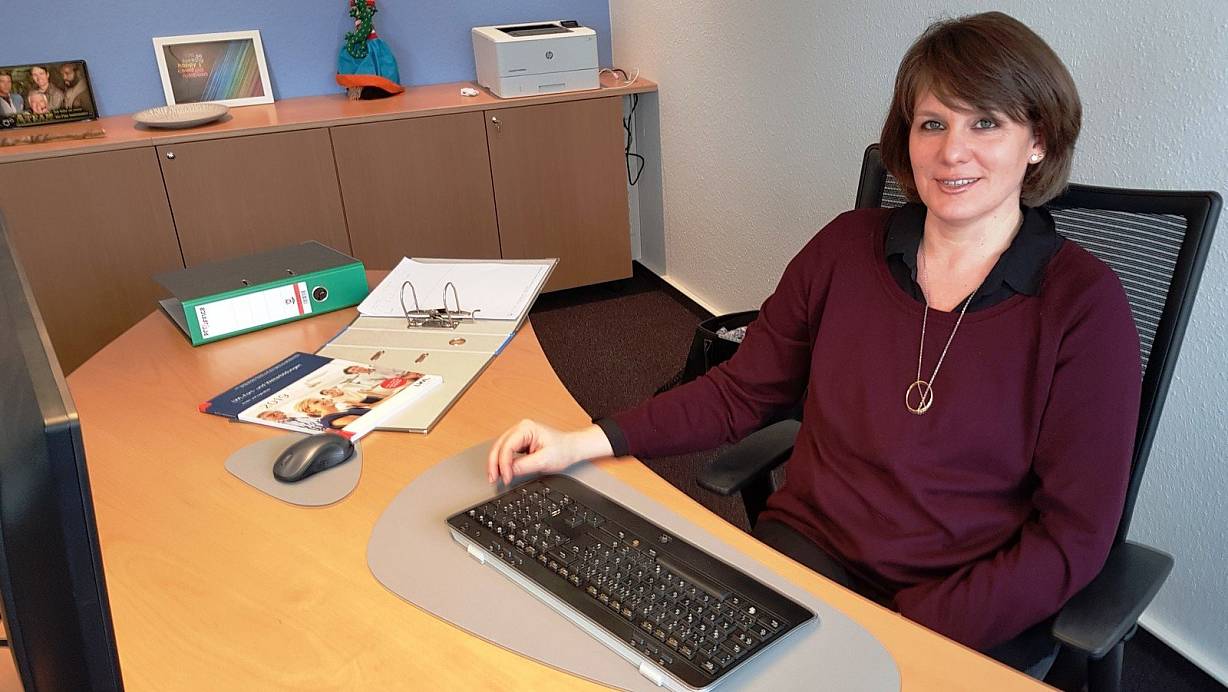 Neue Aufgabe: Michaela Cassing freut sich auf ihre neue Herausforderung. Sie ist seit 2003 bei der Jugendhilfe Schweicheln. | © Ulrich Finkemeyer