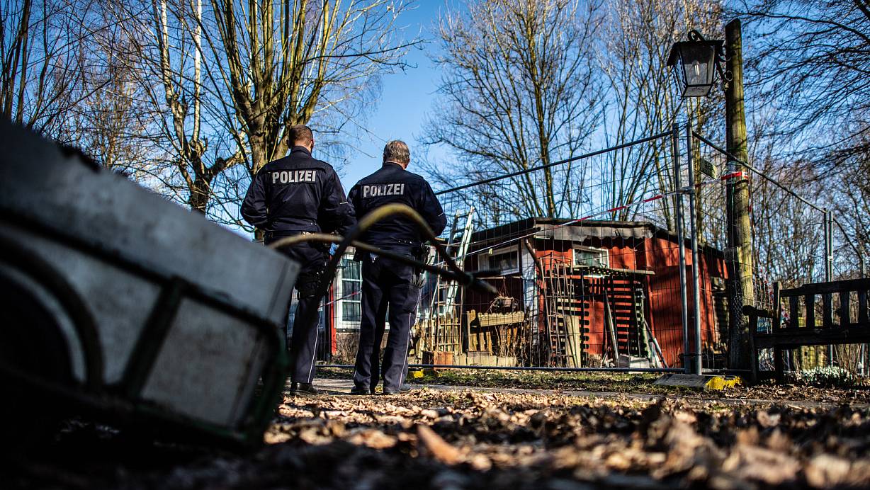 Die H&uuml;tte des mutma&szlig;lichen Hauptt&auml;ters auf dem Campingplatz in L&uuml;gde. | &copy; picture alliance/dpa