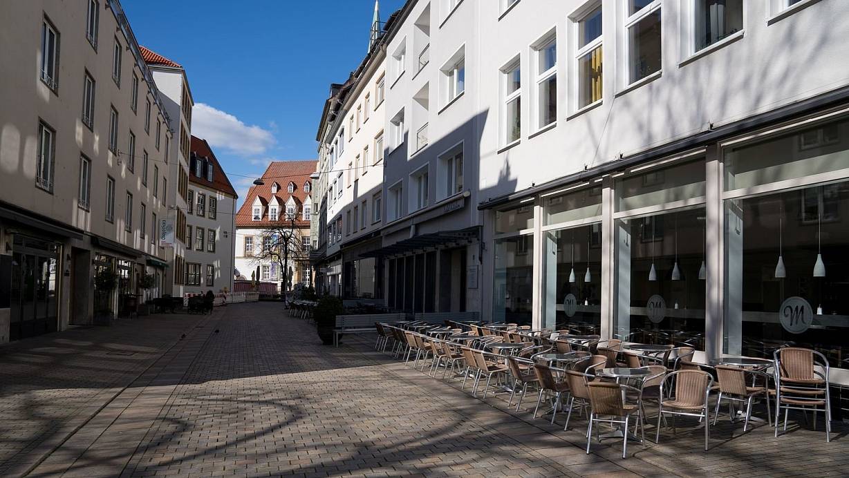 Das gesellschaftliche Leben in Bielefeld kommt seit zwei Wochen nahezu zum Erliegen. | © Christian Mathiesen