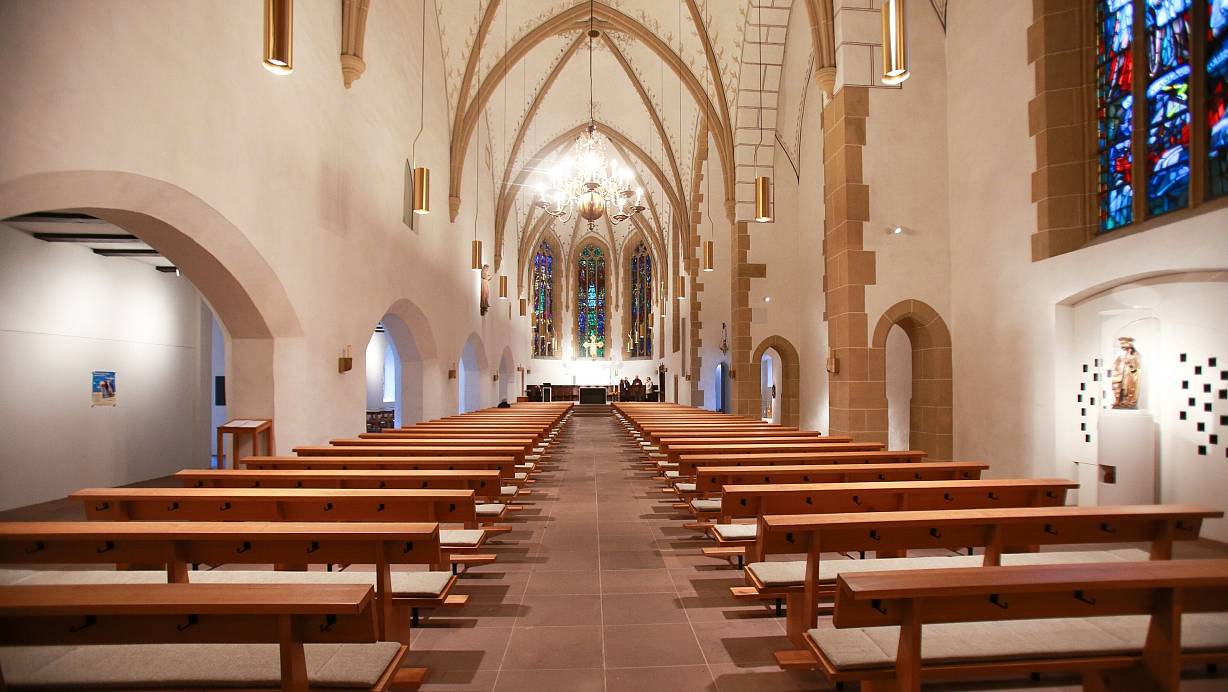 Ein Blick in die St.-Jodokus-Kirche am Klosterplatz. | © Andreas Zobe