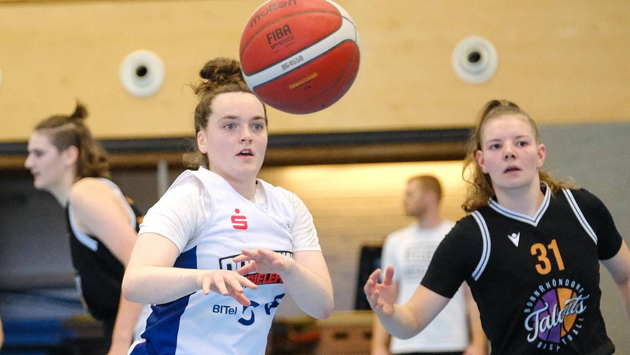 Kristin Willms und ihre Lady Dolphins müssen ihre Kräfte am Sonntag nicht so einteilen wie in den bisherigen Spielen. | © Andreas Zobe