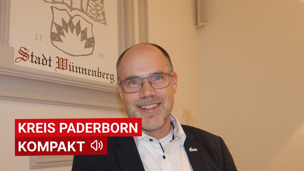 Christian Carl (CDU) wurde 2020 Bürgermeister der Stadt Bad Wünnenberg. Am 31. Oktober übergibt der 49-jährige Leiberger sein Amt offiziell an seine Nachfolgerin Ursula Berhorst-Schäfers. | © Neue Westfälische