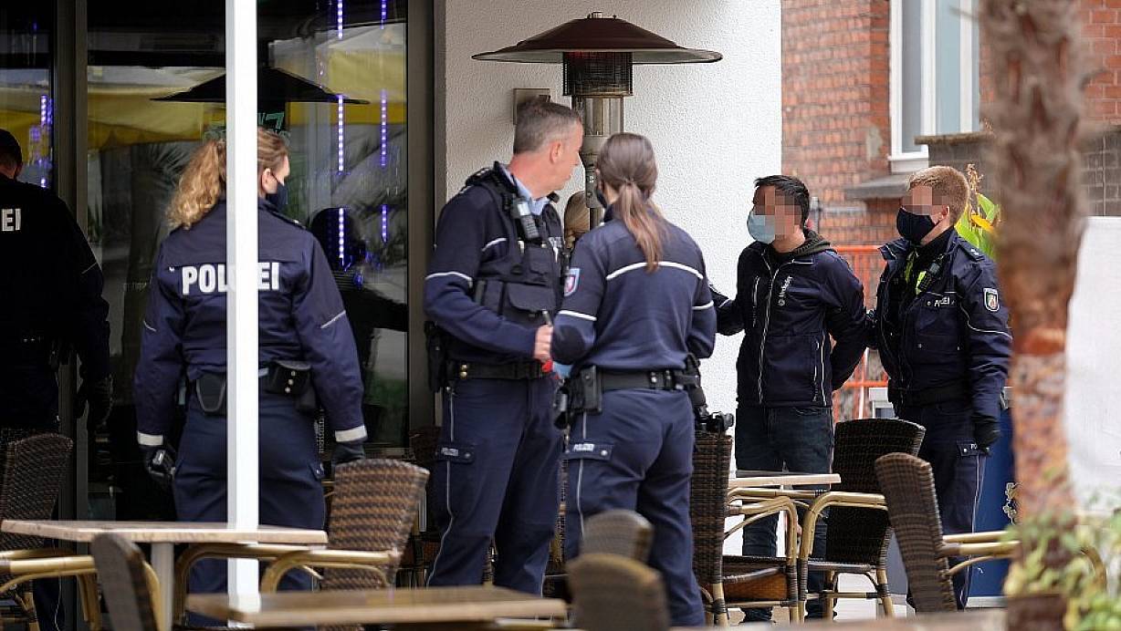 Die Polizei war am Montag mit mehreren Kräften im Einsatz. | © Thorsten Gödeker