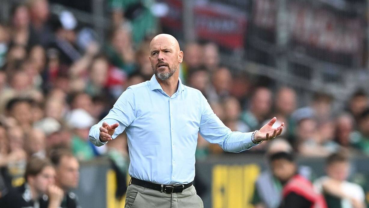 Leverkusens Trainer Erik ten Hag. | © Carmen Jaspersen/dpa
