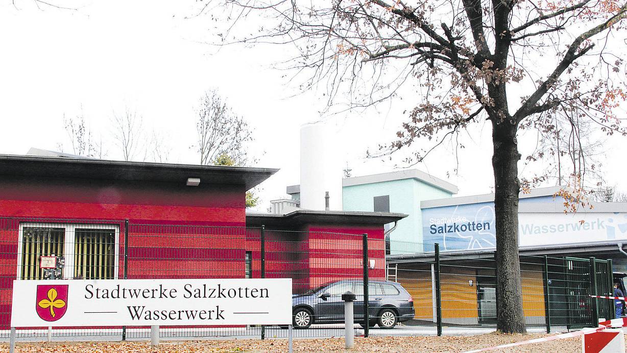 Neubau am Wasserwerk: Die Carix-Anlage soll für weicheres Wasser in Salzkotten sorgen. Am Sonntag ist hier Tag der offenen Tür. | © Marco Schreiber
