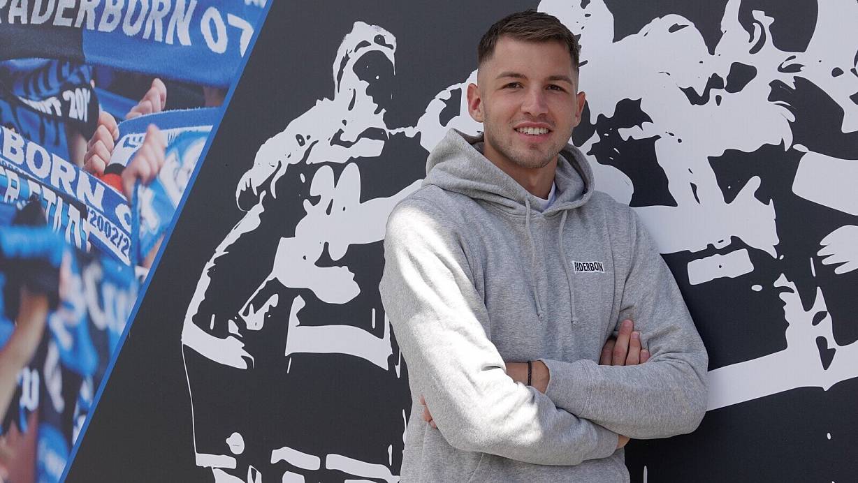 Stürmer Marvin Pieringer kickt als Schalker Leihgabe ab sofort für den SC Paderborn. | © SC Paderborn 07