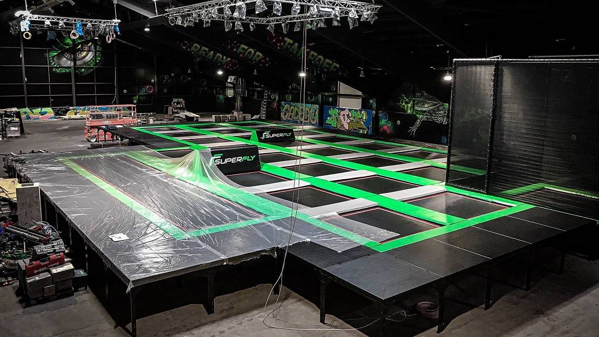 Endlich wird der Traum vom neuen Bielefelder Trampolinpark Wirklichkeit. | © Superfly