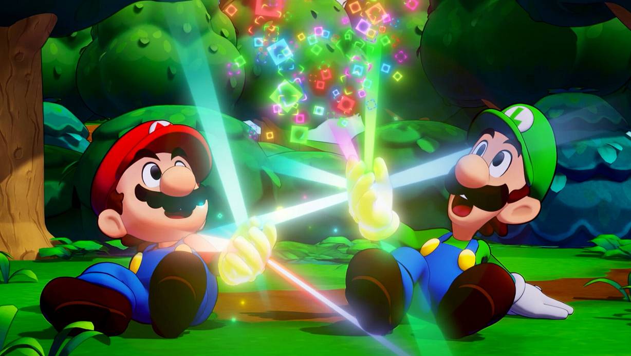 Unschlagbares Duo: In "Mario und Luigi: Brothership" stürzen wir uns mit dem eingespielten Brüderpaar ins Abenteuer. | © Nintendo