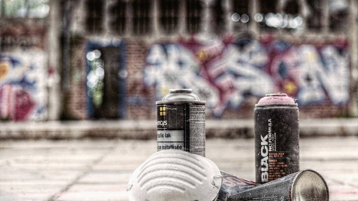 In Volmerdingsen sorgen ein Dutzend Graffiti für Ärger. | © Symbolfoto Pixabay