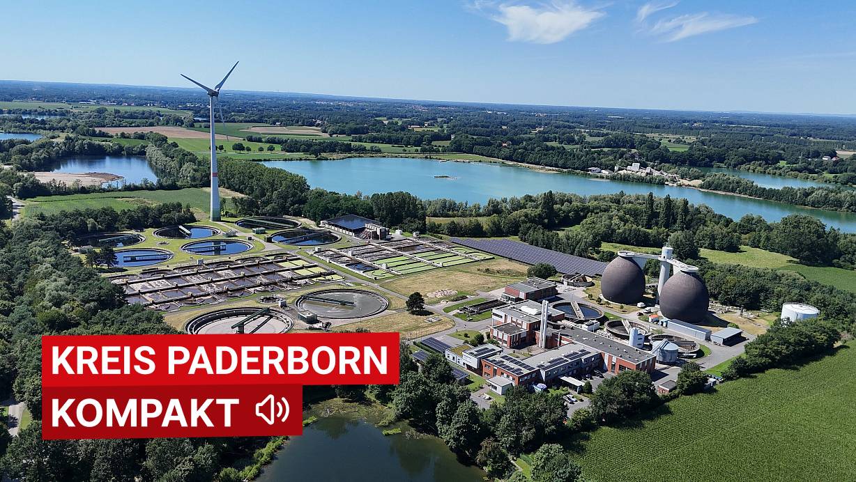Drei bis vier Badewannen an Abwasser fließen jede Sekunde ins Paderborner Klärwerk. | © Neue Westfälische