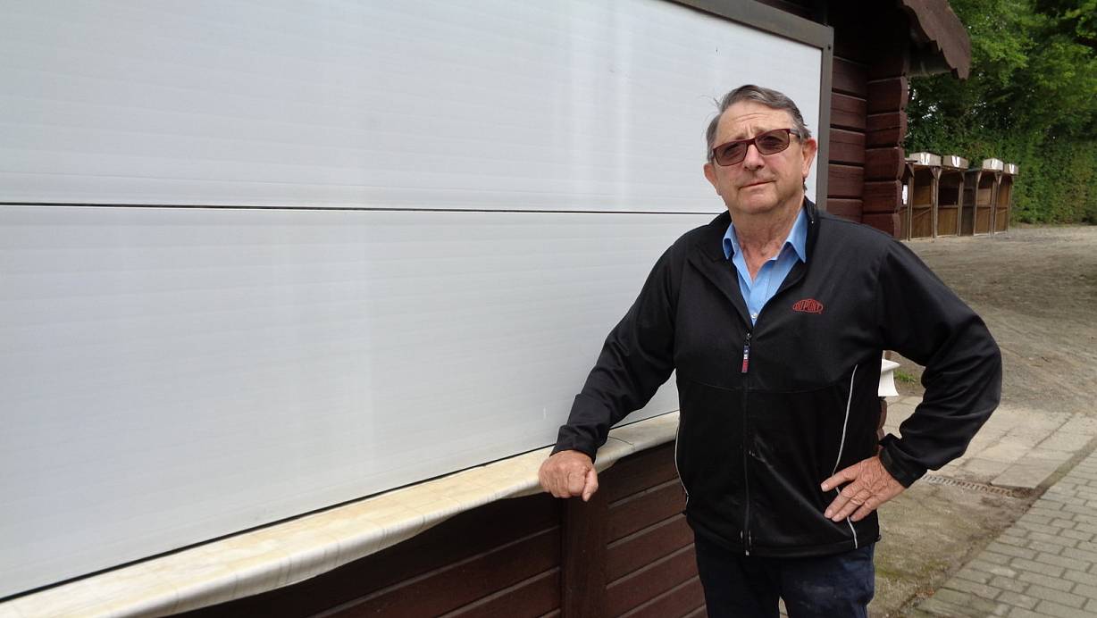 Hans-Herbert Obermowe informierte im Alleingang über das bevorstehende Turnier des RV „von Bismarck" Exter. | © Claudia Emrich