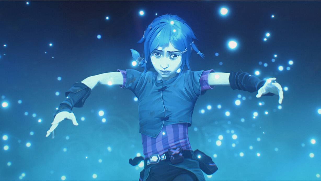 Powder fungiert als eine der Hauptcharakteren. Ihre Schwester Vi ist etwas älter und bereits deutlich taffer. | © Netflix