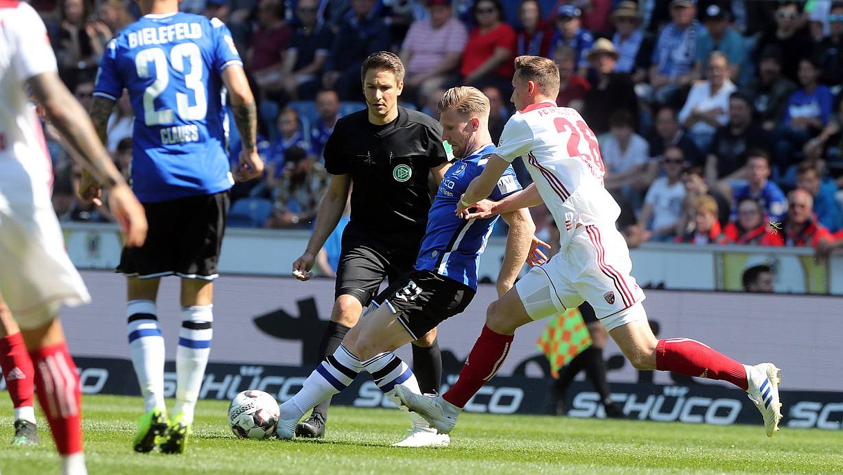 Andreas Vogelsammer hatte in der Anfangsviertelstunde eine gute Phase mit seiner Arminia. | &copy; Wolfgang Rudolf