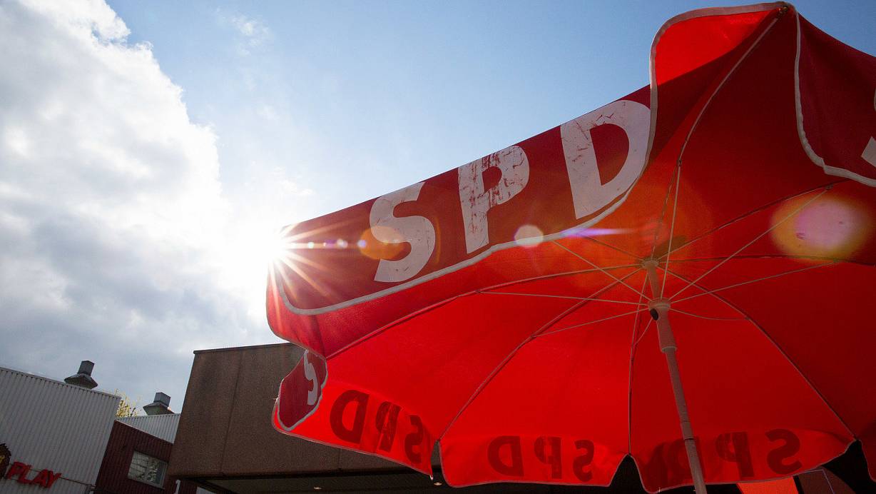 In stürmischen Zeiten: Die SPD befindet sich seit mehreren Wahlen im Stimmungstief.  | © NOAH WEDEL
