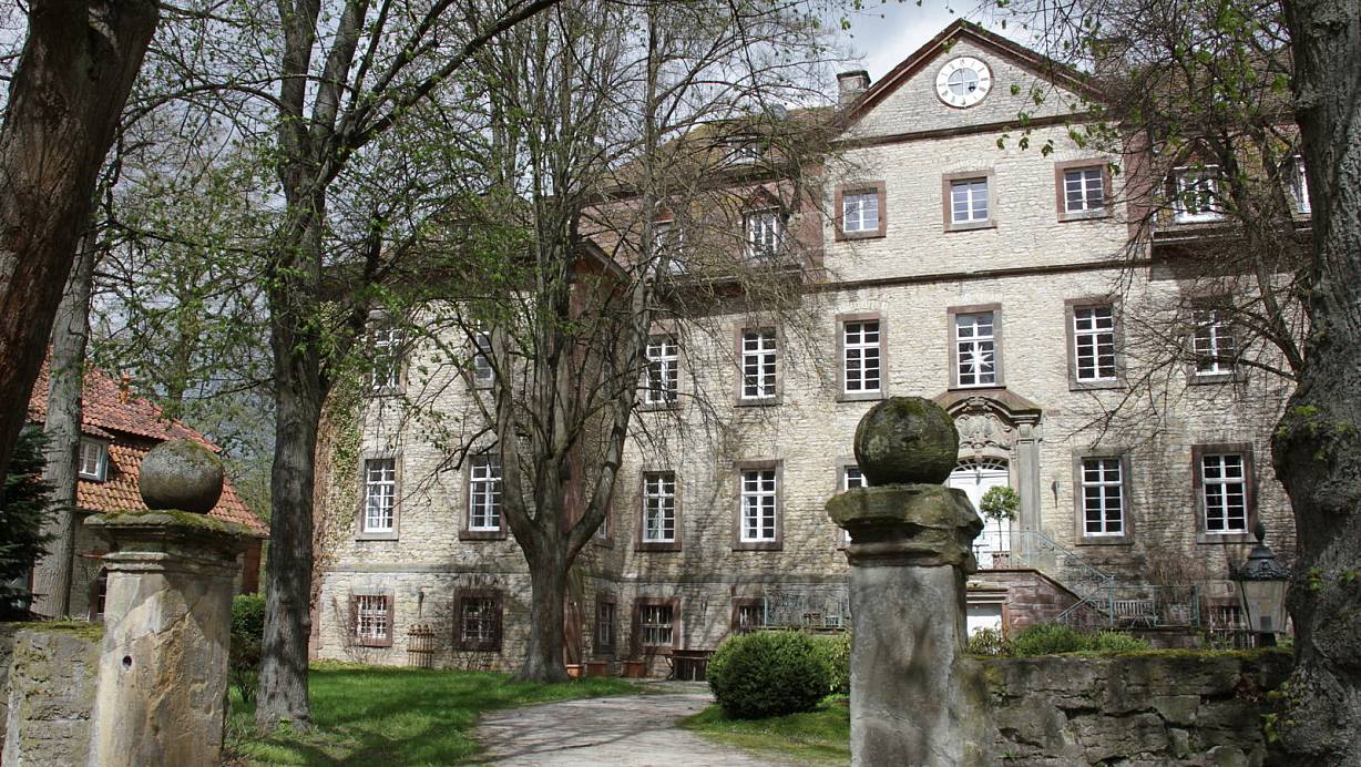So präsentiert sich das Schloss in Welda heute. | © Dieter Scholz