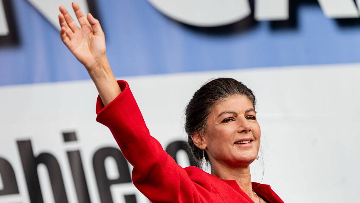 Sahra Wagenknecht hat bisher offen gelassen, ob sie als Chefin der nach ihr benannten Partei weitermachen möchte. (Archivbild) | © Fabian Sommer/dpa