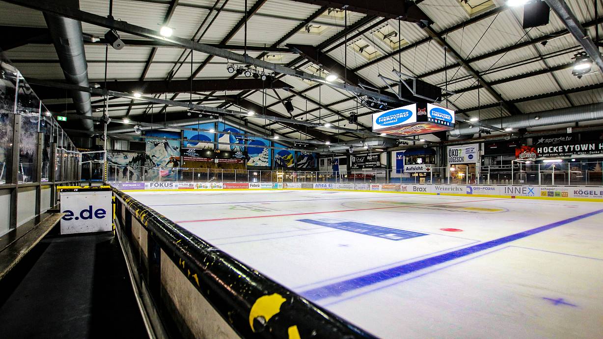 Die Planungen für das neue Eisstadion laufen derzeit im Hintergrund weiter. | © Daniel Salmon