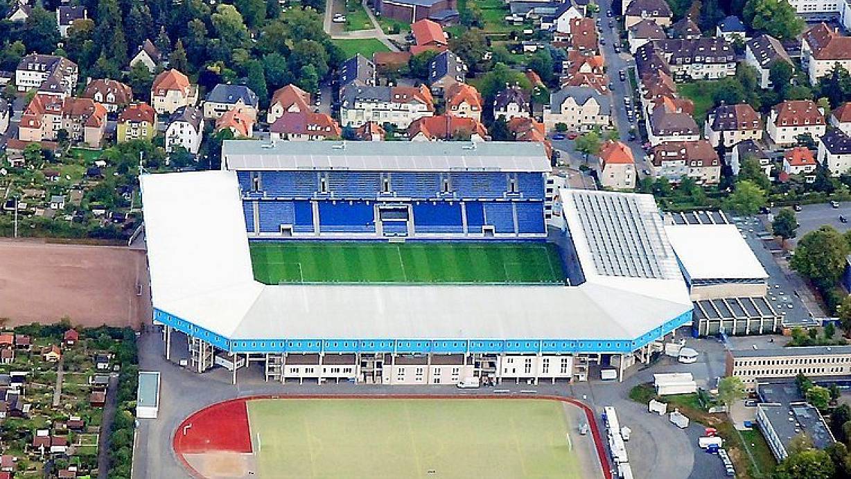 Arminia hat das Stadion an der Melanchthonstraße an die neue Stadiongesellschaft übertragen. | © FOTO: SARAH JONEK