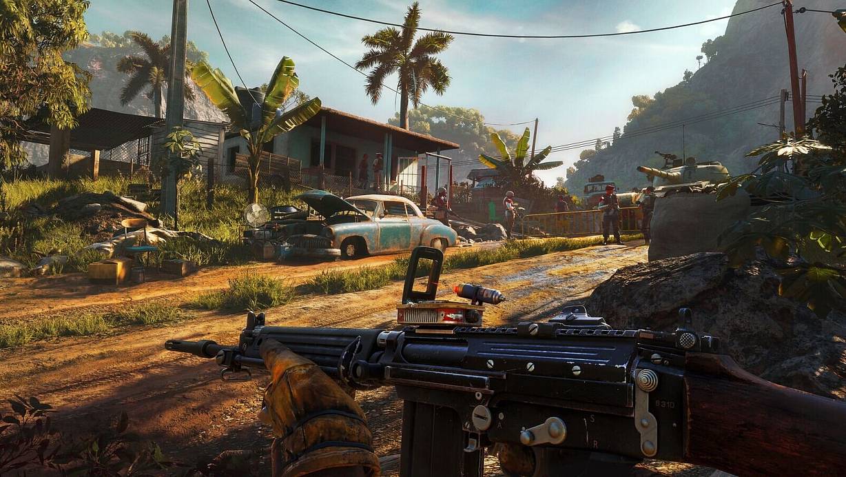 Sieht aus wie Kuba, ist aber die fiktive Karibikinsel Yara. Wir sind den Rebellen beigetreten und versuchen nun, die unterjochte Insel zu befreien. | © Ubisoft